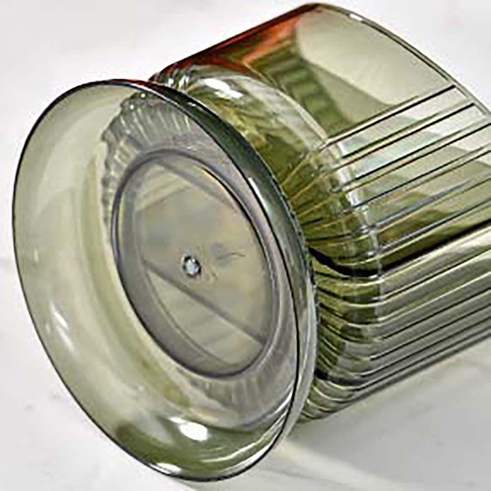 Giá Đỡ Bút / Cọ Trang Điểm Họa Tiết Kẻ Sọc Sang Trọng Tiện Dụng Cho Gia Đình / Văn Phòng