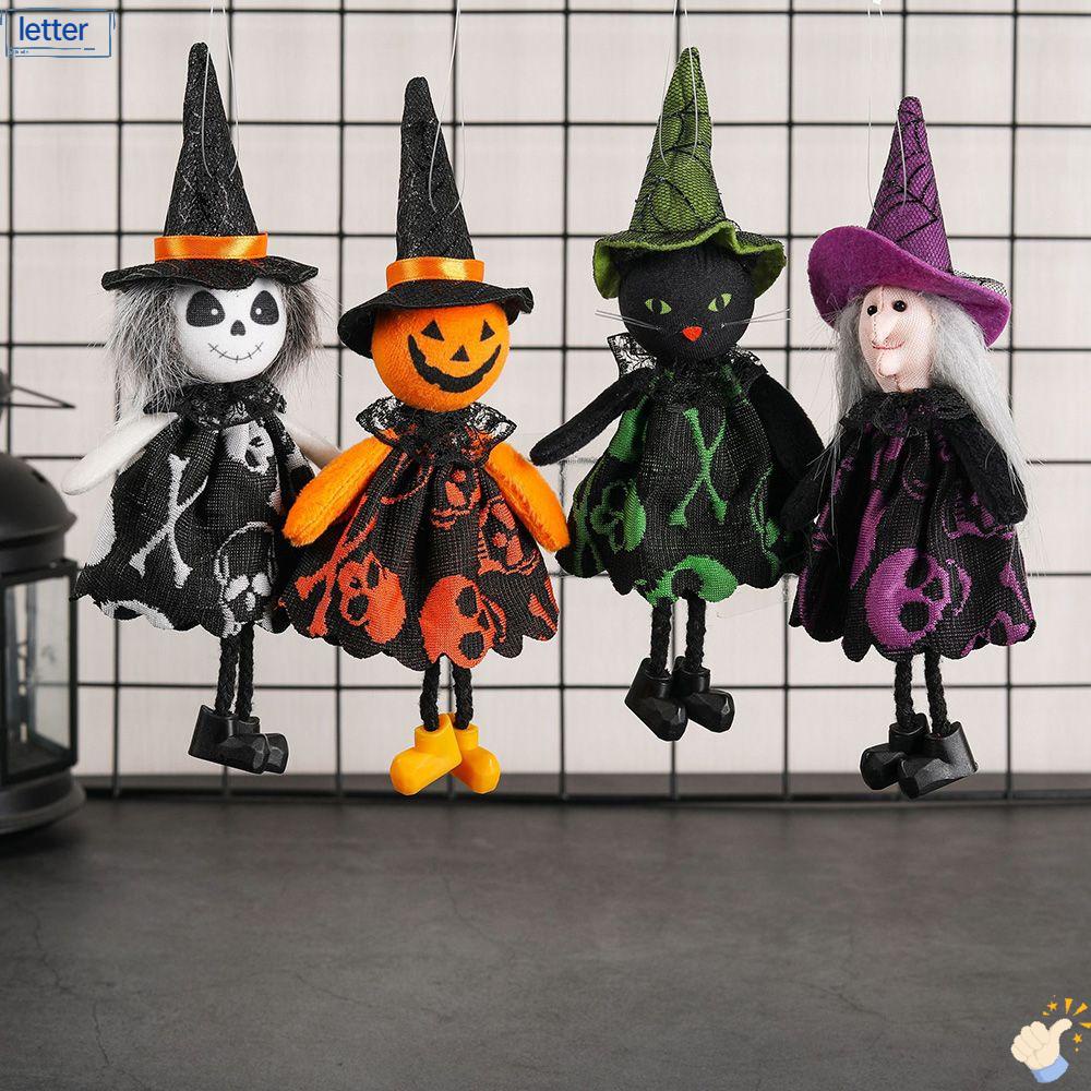 Set 2 Búp Bê Hoạt Hình Trang Trí Halloween