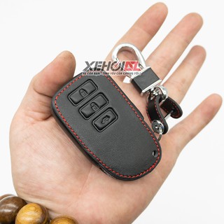 Bao da chìa khóa thông minh cho xe vios 2019 - kèm móc khóa
