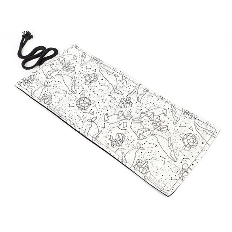 Túi Cuộn Đựng Bút 12 24 36 48 72 Lỗ Bằng Vải Canvas