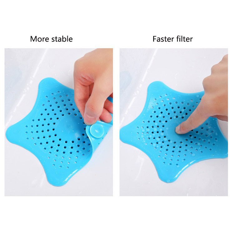 Miếng Lọc Rác Bồn Rửa Chén Tiện Lợi Ngôi Sao