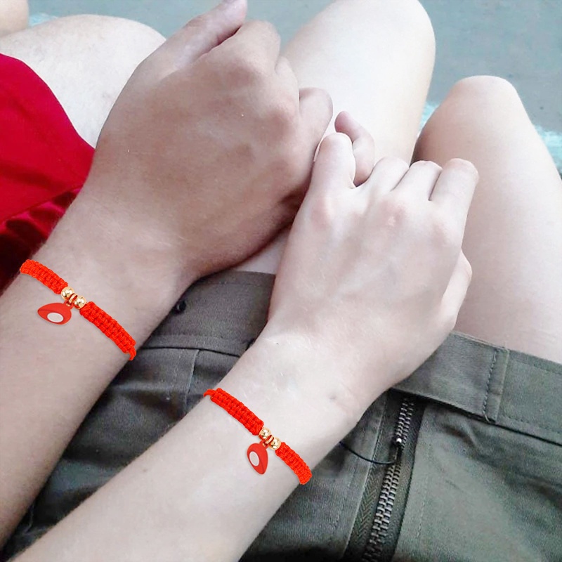 Vòng Tay May Mắn Thắt Nút Tình Bạn Phong Cách Trung Hoa Tùy Chỉnh Thời Trang Cho Nam Và Nữ