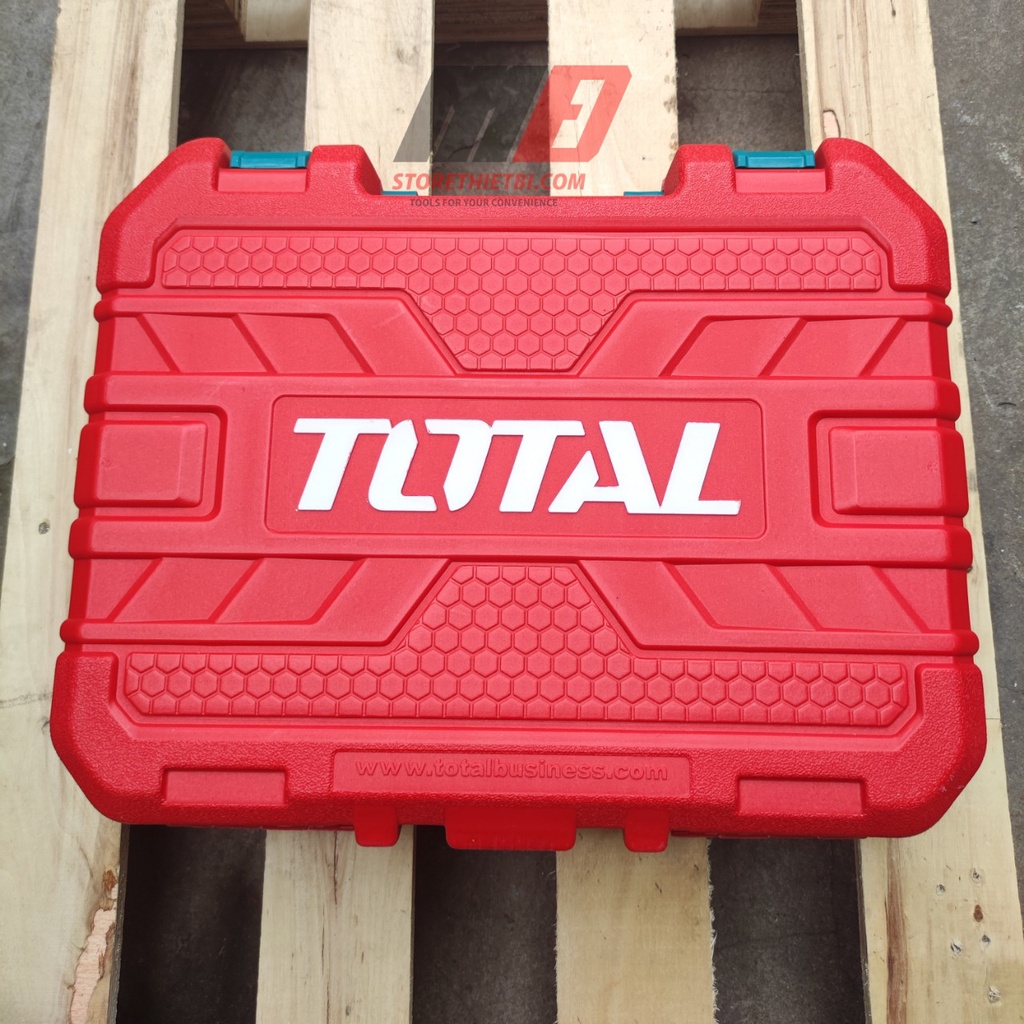 THKITH2601 Bộ 26 công cụ cách điện TOTAL chứng nhận cách điện 1000V, VDE/GS chất liệu hợp kim cứng cáp