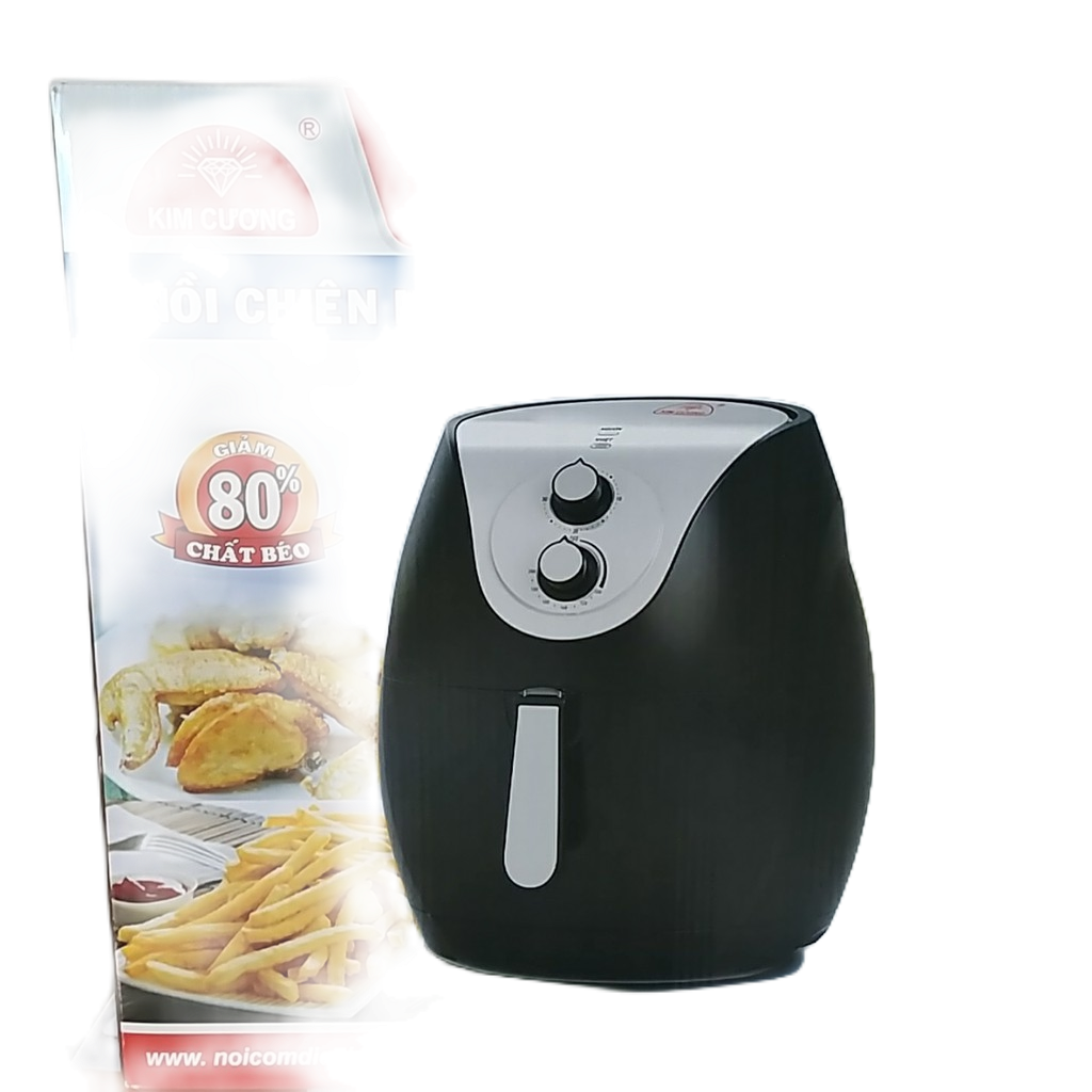 Nồi Chiên Không Dầu Kim Cương KC-NCKD5.5L(5.5 Lít) - Công nghệ Rapid Air