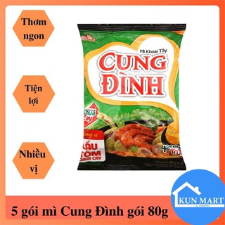 Mì Tôm Cung Đình thơm ngon hấp dẫn 80g