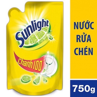 Nước rửa chén sunlight chanh 100 750g