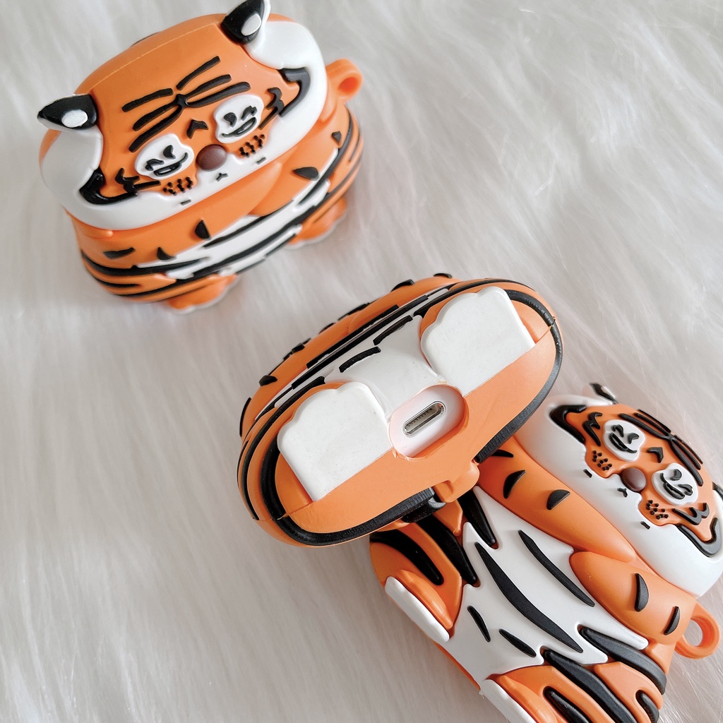 Various Tiger Style Silicone Earphone Cases compatible AirPods3 case for compatible AirPods(3rd ) Silicone Earphone Cases 2021 New compatible AirPods3 Earphone Cases for compatible AirPodsPro case compatible AirPods2gen case