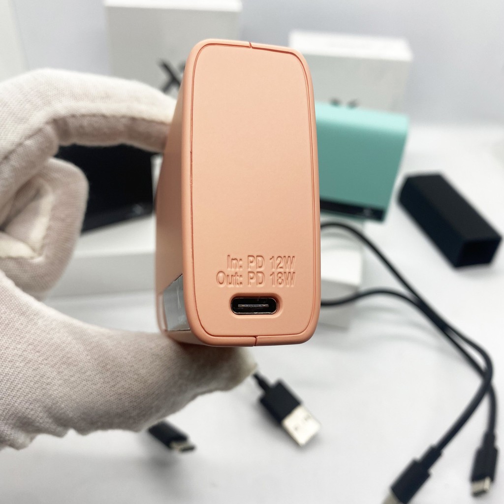 Sạc Dự Phòng Xcentz 10000mAh - 18W PD - Sạc Nhanh USB-C. QC 3.0 - Nhỏ Gọn Tiện Lợi