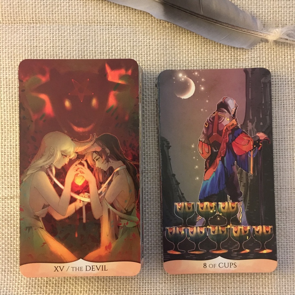 [Size Gốc] Bộ bài Traditional Manga Tarot G4