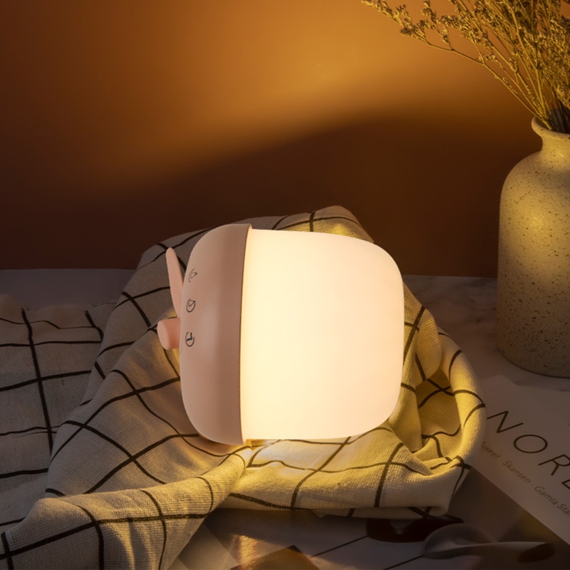 Đèn Ngủ Mini Mềm Mại Sạc USB Có Thể Sạc Lại Tiện Dụng