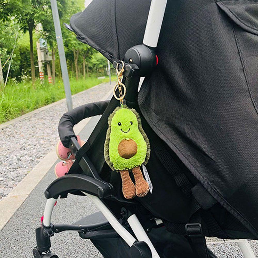 Móc Khóa Hình Quả Bơ Nhồi Bông 13cm Dễ Thương