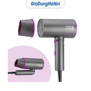 Chính hãng - máy sấy tóc lebenlang lbh3088p thương hiệu đức siêu mạnh công suất 1800w - 2100w 2 màu - bảo hành 2 năm