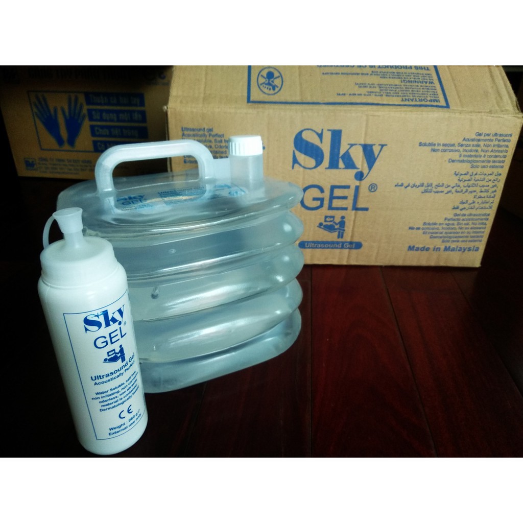 Gel siêu âm Sky . Can 5 lít