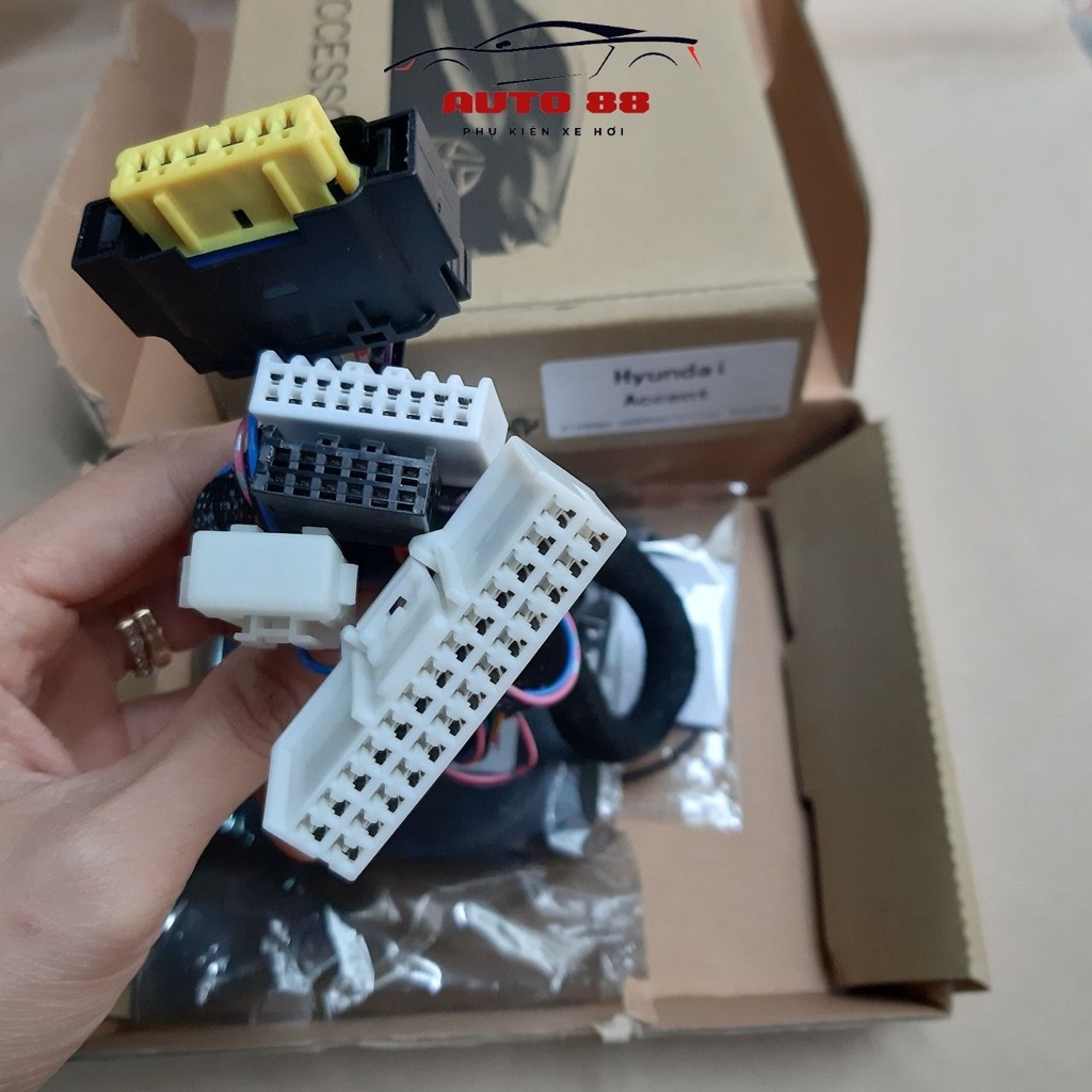 Gập gương lên xuống kính tự động Hyundai Accent 2019 - 2021 Auto88.Officialstore, có kỹ thuật viên hỗ trợ lắp đặt