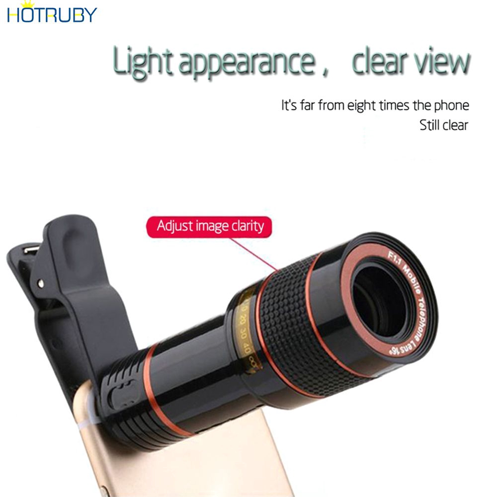 Ống kính nhòm 12x HD cho camera điện thoại