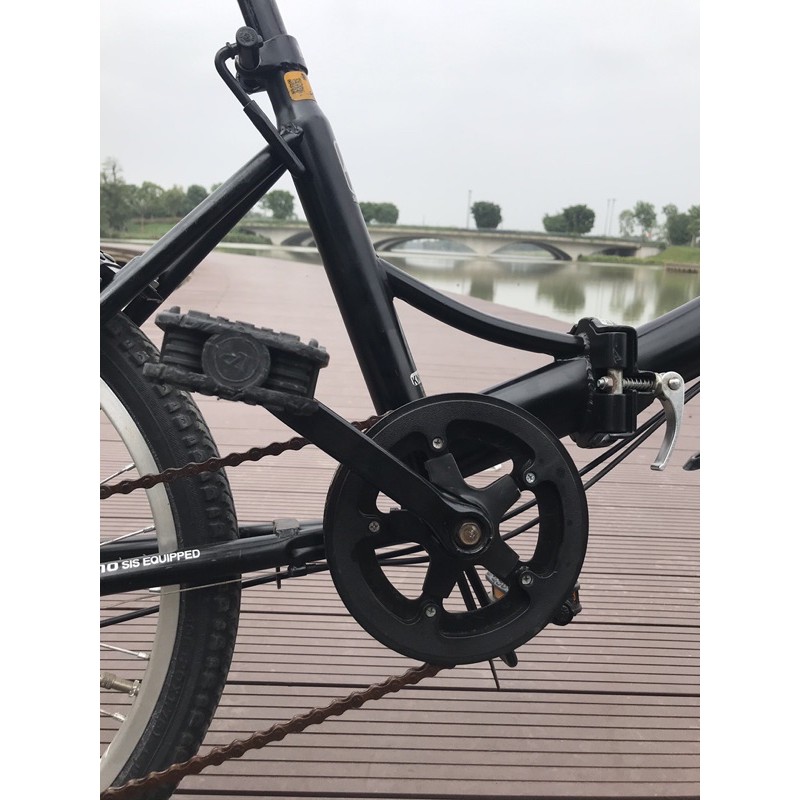 Xe đạp Nhật bãi đen xì
