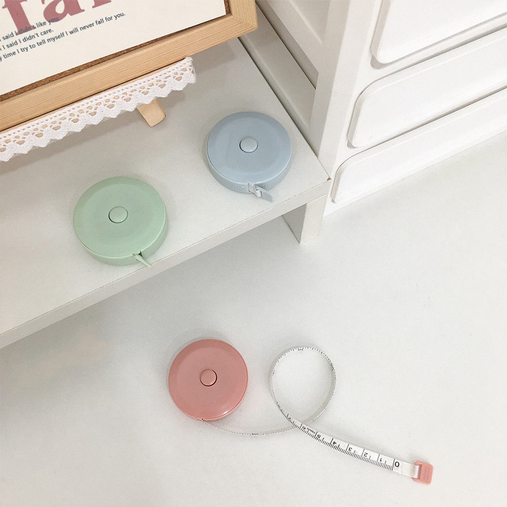 Thước dây mini ba chiều mềm mại nhiều màu sắc đơn giản