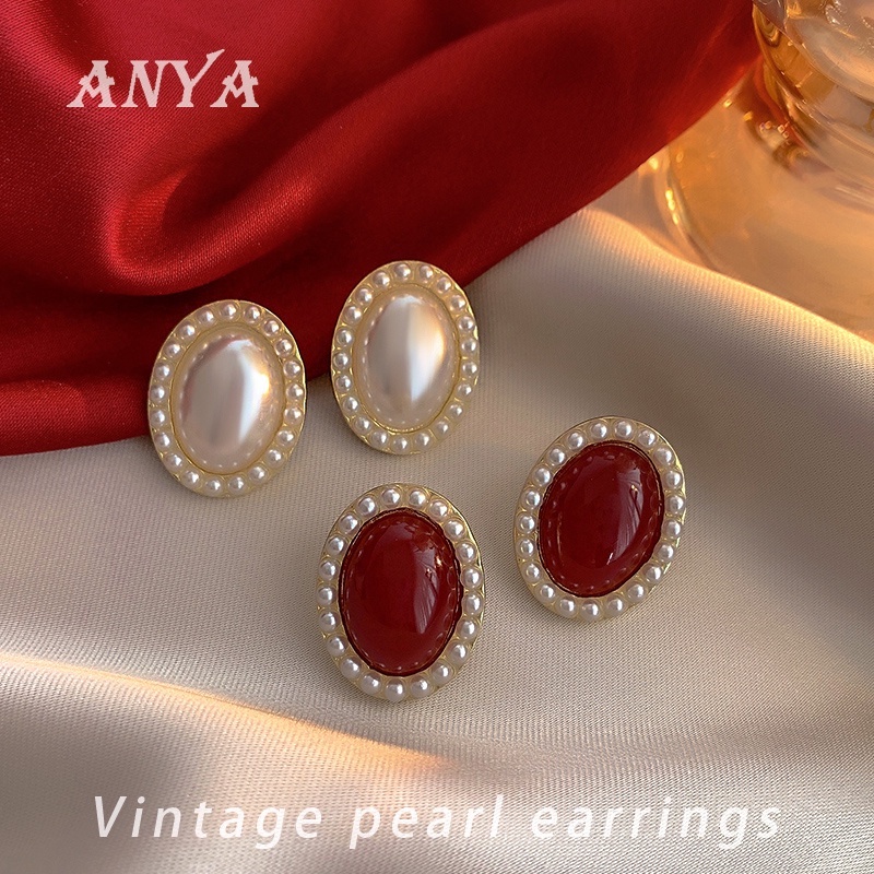 Khuyên Tai Nữ Đính Ngọc Thời Trang Hàn Quốc