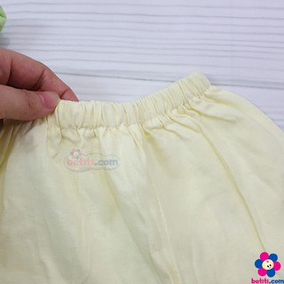 Quần dài sơ sinh đáp đũng đóng bỉm hằng trang cotton cho bé - ảnh sản phẩm 4