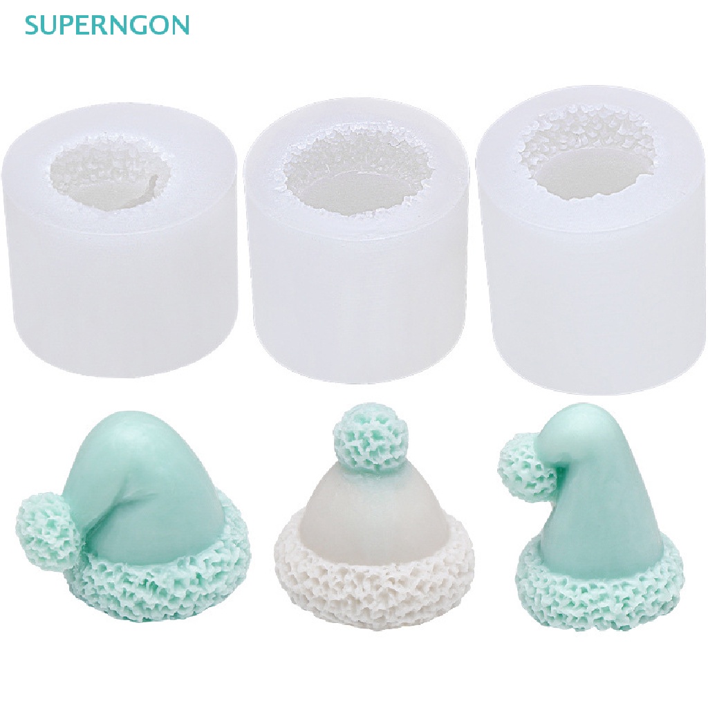 Khuôn Silicone Làm Bánh Kẹo Hình Nón Giáng Sinh