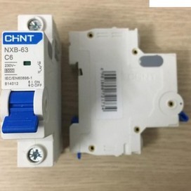 Chint MCB Aptomat Át cài 1P NXB-63 C6~C63 6A~63A 1 pha
