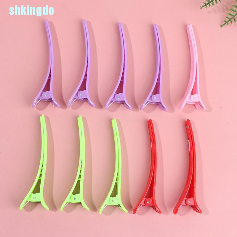 [Hàng mới về] Set 10 kẹp tóc tạo kiểu thiết kế chuyên nghiệp cho salon