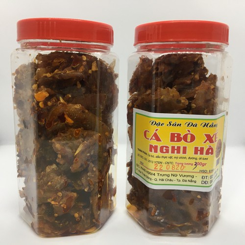 Cá bò xé tẩm gia vị ăn liền 200g - Đặc sản Đà Nẵng