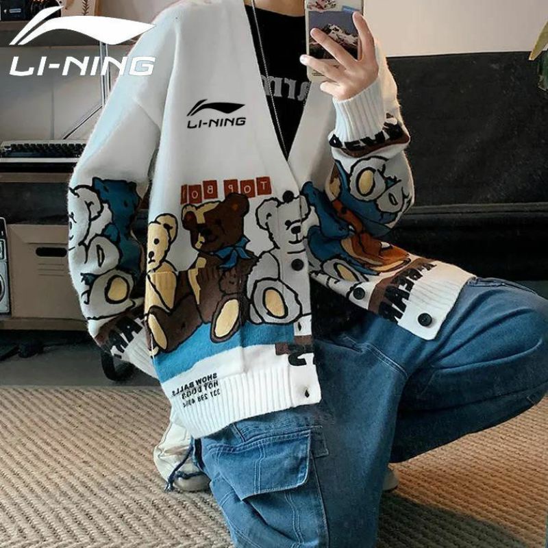 Áo cardigan LN gấu unisex siêu hot