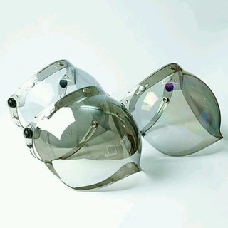 Kính Bubble gắn mũ nón 3/4