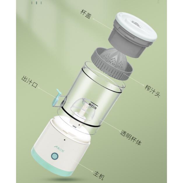 [Hàng sẵn mới về] Máy ép trái cây cầm tay mini Đa chức năng, sạc USB nhỏ gọn tiện dụng