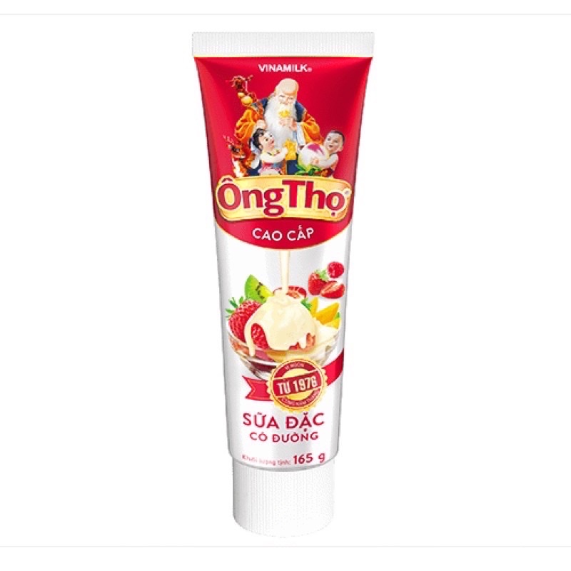 Sữa Đặc Ông Thọ Dạng Tuýp Tiện Lợi VINAMILK 165g