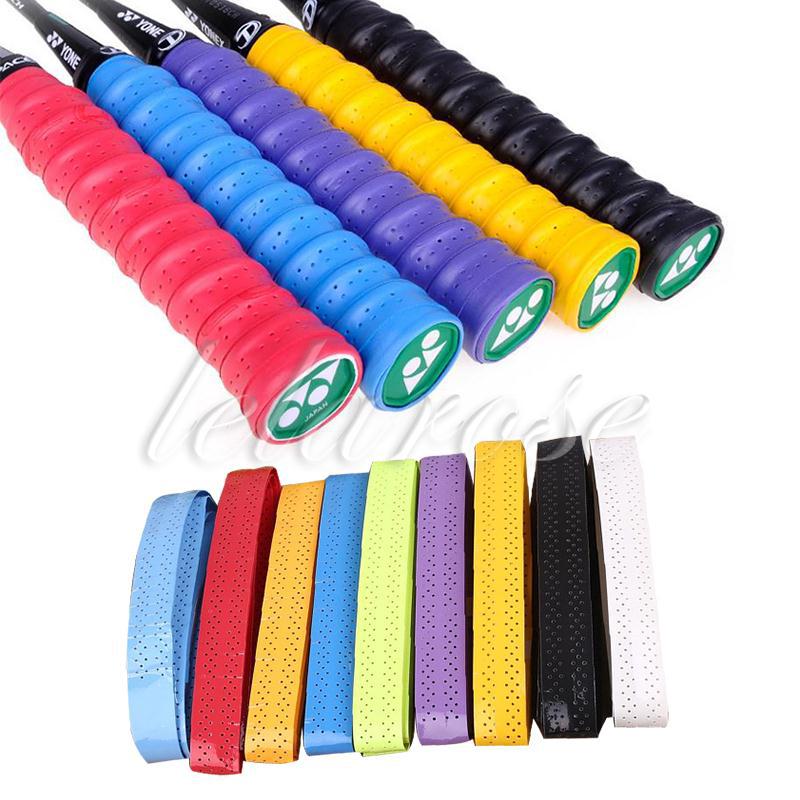 Tennis Badminton Racquet Overgrips Wrap Handle Band Tape Anti-Slip Sweatband