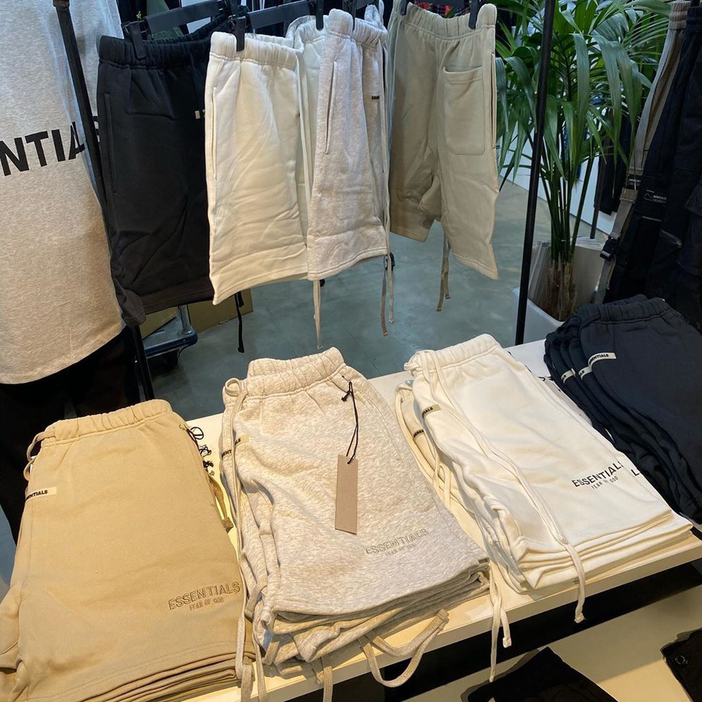 FEAT OF GOD FOG ESSENTIALS double lines high street shorts loose five pants tide pants