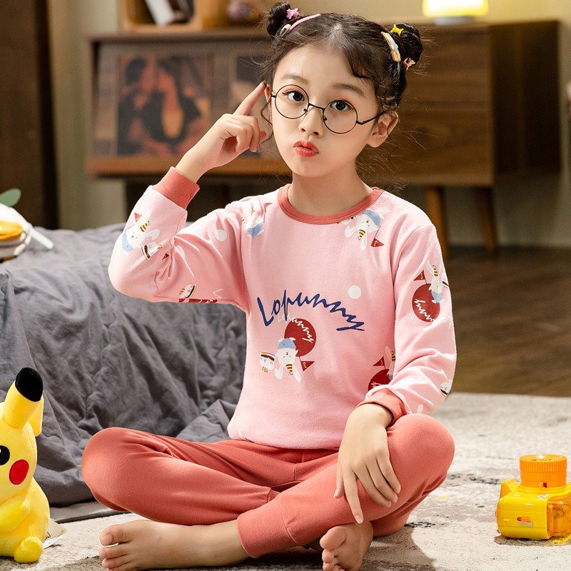 Bộ Quần Áo Ngủ Với Họa Tiết Hoạt Hình Dùng Cho Trẻ Từ 3 Tới 11 Tuổi