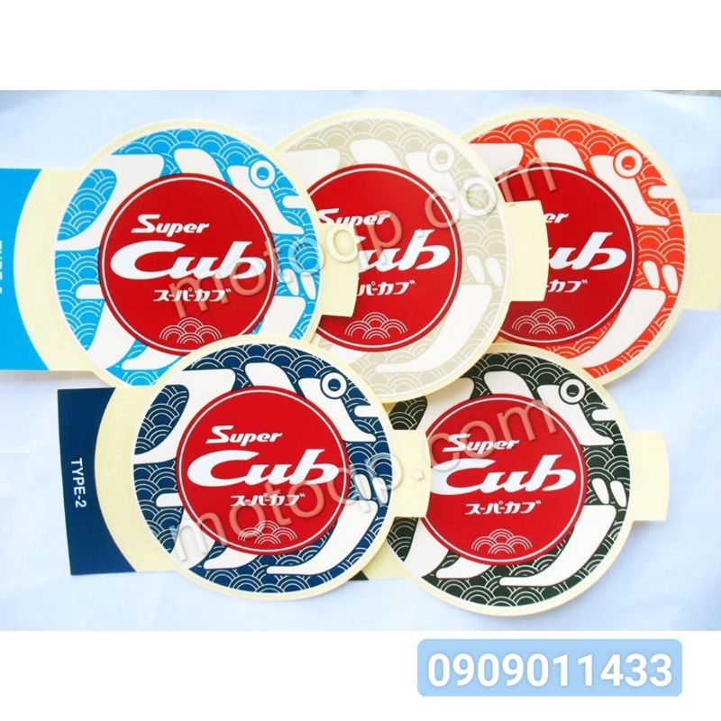 Tem bửng Super Cub 2019 Honda Thailand