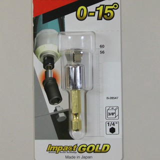 Đầu Chuyển Vít Sang Bu Lông 3/8" Nghiêng 15 Độ Makita B-28547
