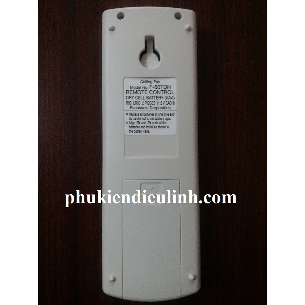 ĐIỀU KHIỂN QUẠT TRẦN 5 CÁNH PANASONIC F-60TDN