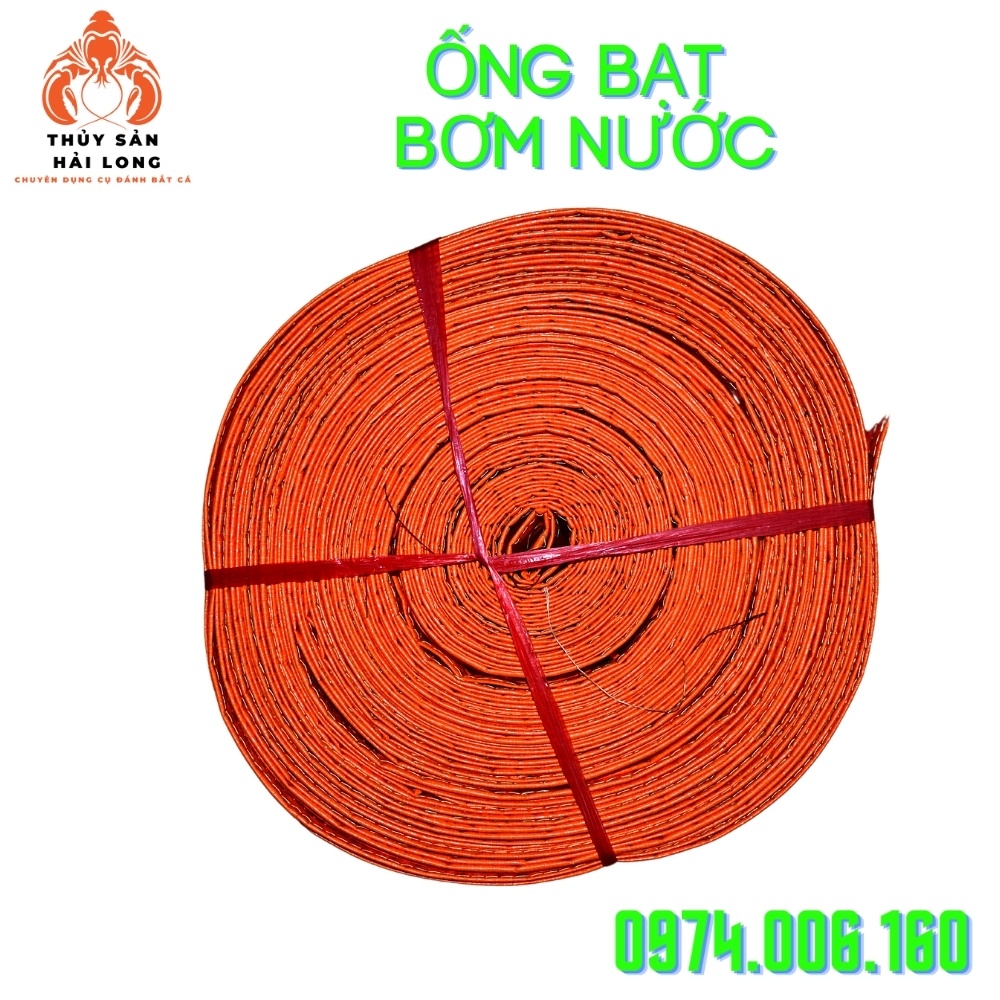 ỐNG BẠT BƠM NƯỚC Phi 76, phi 90 - Bạt tú phương may 2 lần chỉ dù