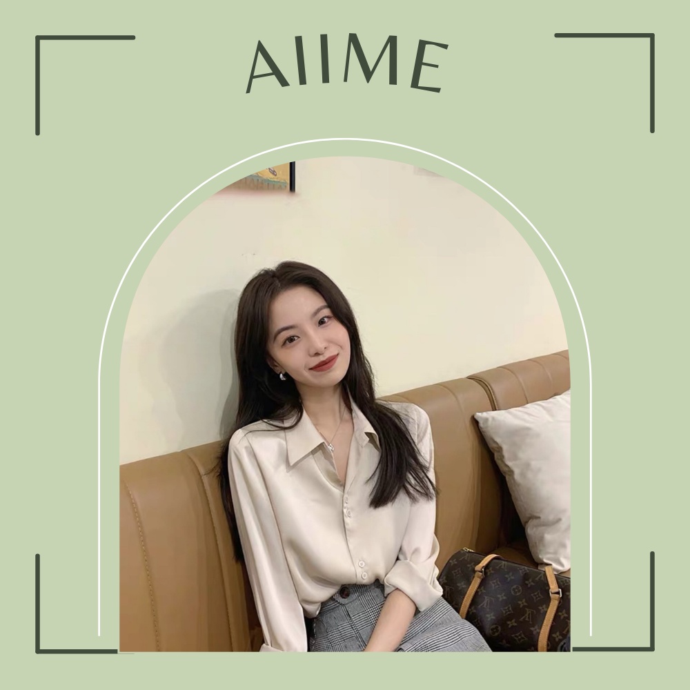 Áo Sơ Mi Nữ Form Rộng Chất Đũi Màu Trắng Đen Dài Tay Ulzzang Cao Cấp