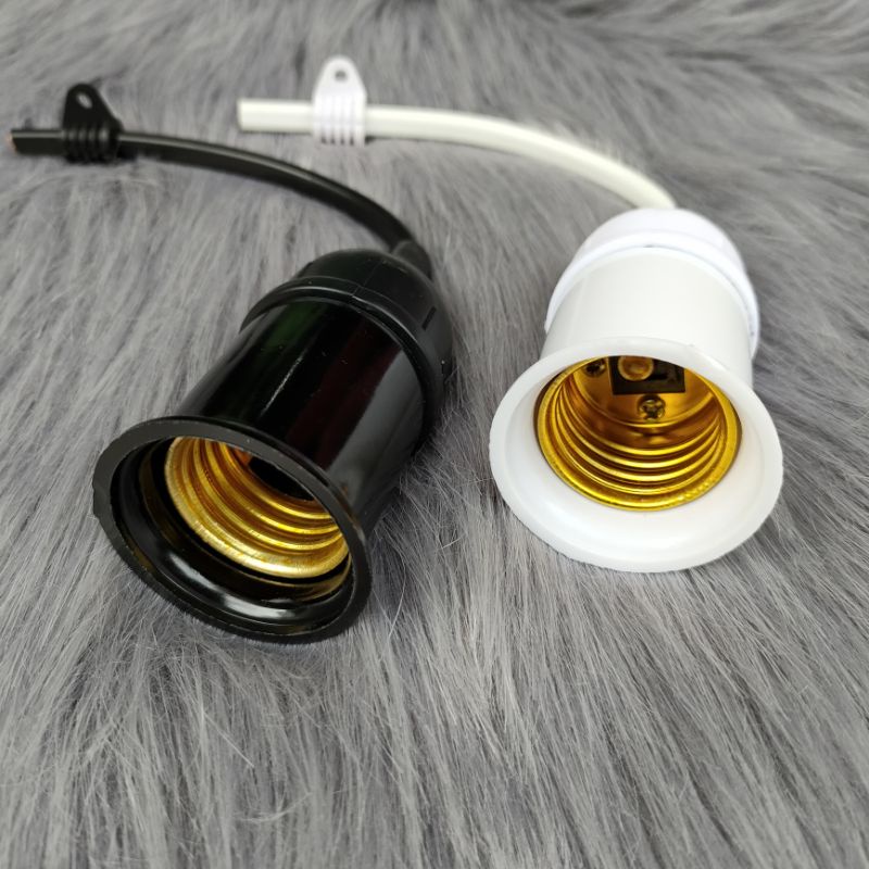 Đui xoáy treo bóng đèn tròn bulb chống vở dây đồng kín nước ngoài trời đuôi E27 hiệu Sofa 100w