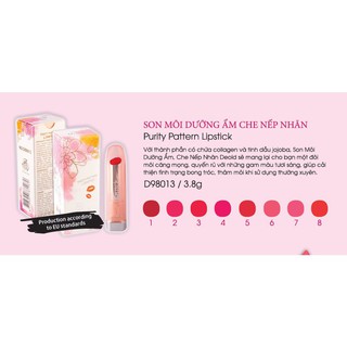 SON MÔI DƯỠNG ẨM CHE NẾP NHĂN - Purity Pattern Lipstick