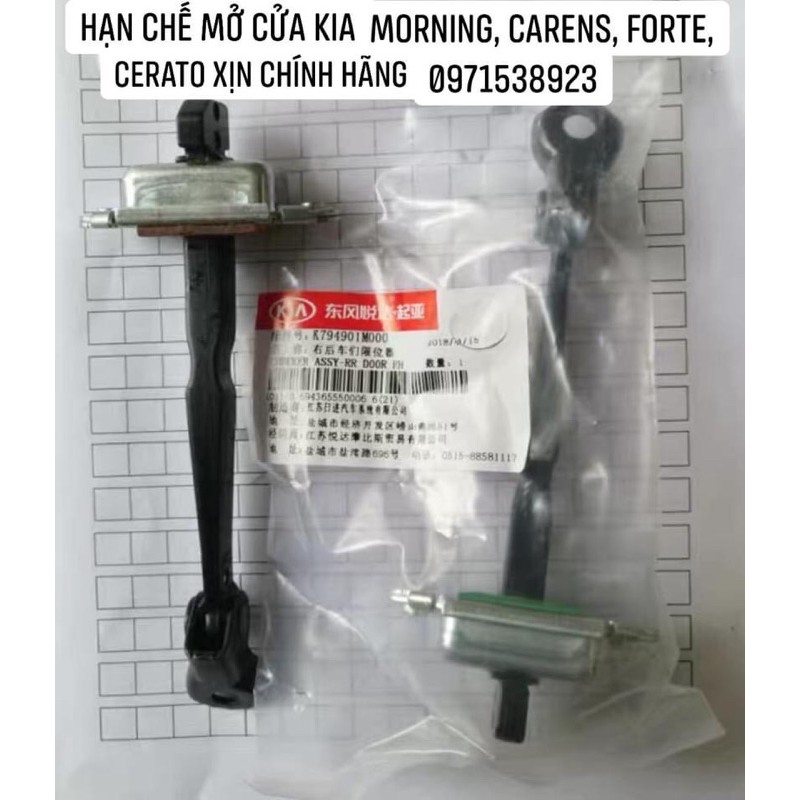 Hạn chế mở cửa kia carens, forte, morning xịn chính hãng