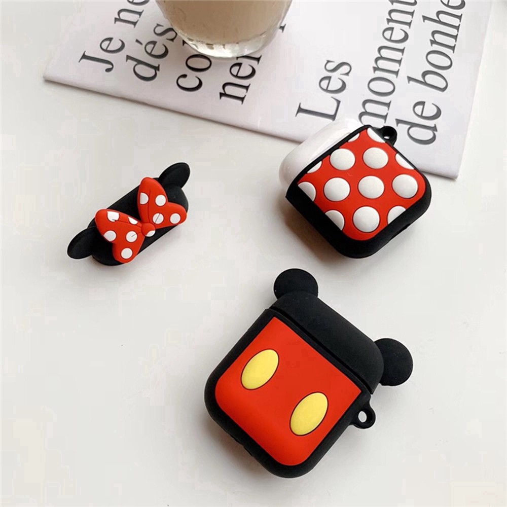 Vỏ bọc bảo vệ hộp sạc đựng tai nghe Airpods 1 2 3 pro hình hoạt hình Disney xinh xắn | BigBuy360 - bigbuy360.vn