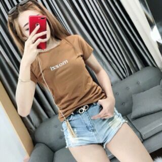 Áo thun Thái thêu chữ Mozzi