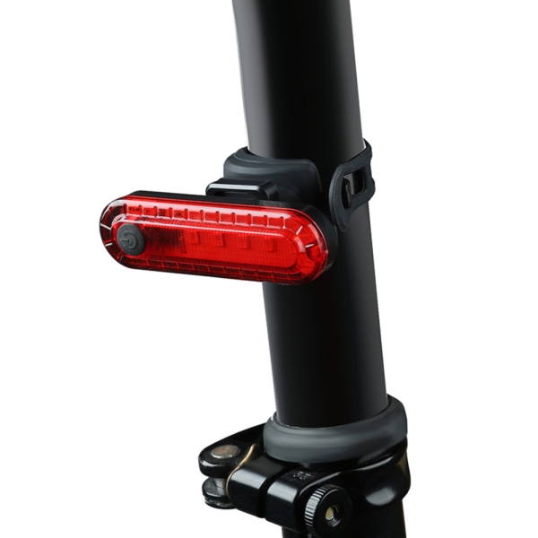 Đèn LED đuôi xe đạp cảnh báo an toàn có thể sạc được nhiều lần B