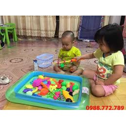Bộ câu cá cho bé kèm bể