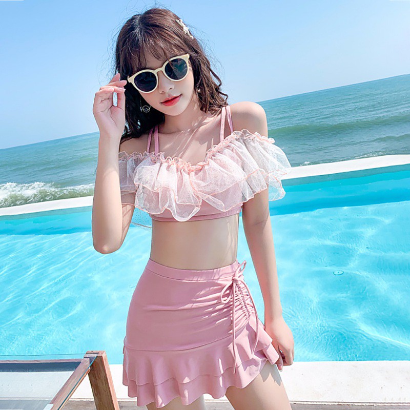 Bộ đồ bơi 2 mảnh mỏng dễ thương cho nữ | BigBuy360 - bigbuy360.vn