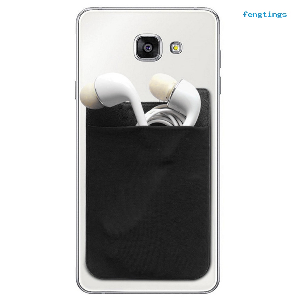 Ví đựng thẻ ID dán mặt sau điện thoại tiện dụng thích hợp cho iPhone Samsung