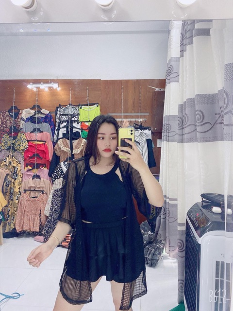 Set bơi bikini váy tầng #bigsize 60 - 80 kí | BigBuy360 - bigbuy360.vn