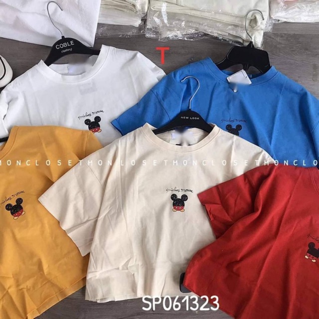 [FREESHIP 30K ĐƠN TỪ 50K] Áo croptop đầu chuột Mickey DTR0220 1